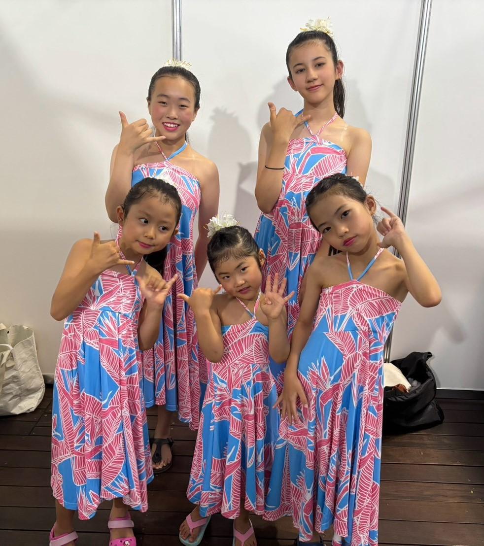 フライベント　横浜大桟橋　キッズフラダンス　子供フラ教室