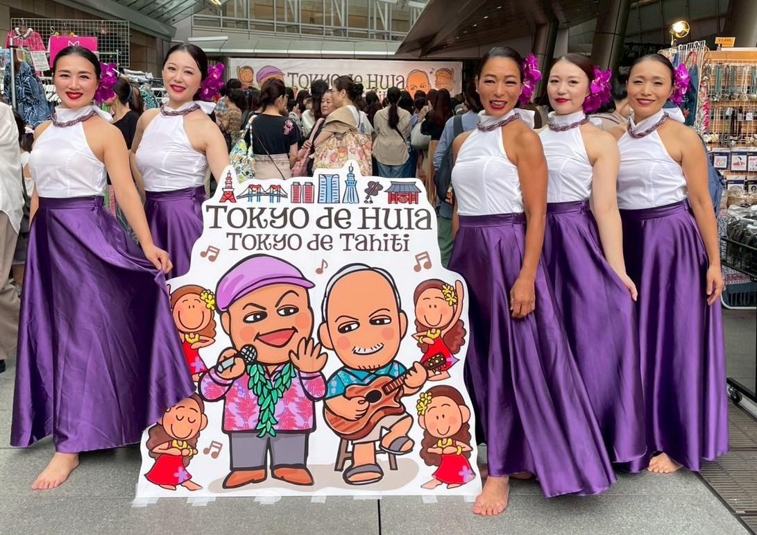 六本木ヒルズ　TOKYO de HULA　フラダンスイベント