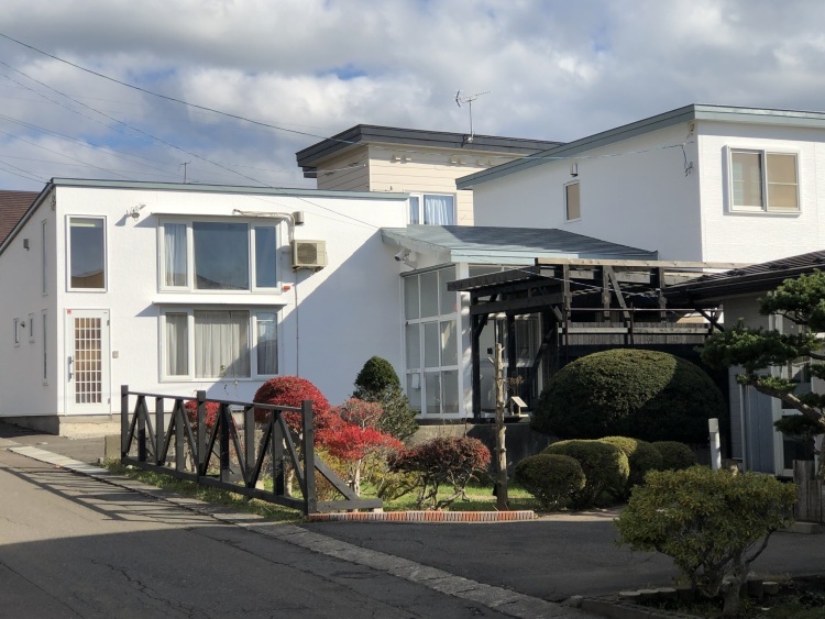 室蘭市、Ａ邸、外壁塗替え（超低汚染リファイン１０００F＋スーパーＳＤクリヤーＦ－ＪＹ）（（屋根塗替え（スーパーシャネツサーモF）