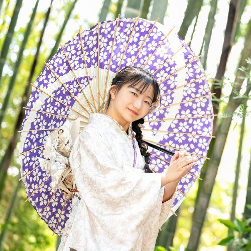 kamiFURI　振袖　撮影の様子