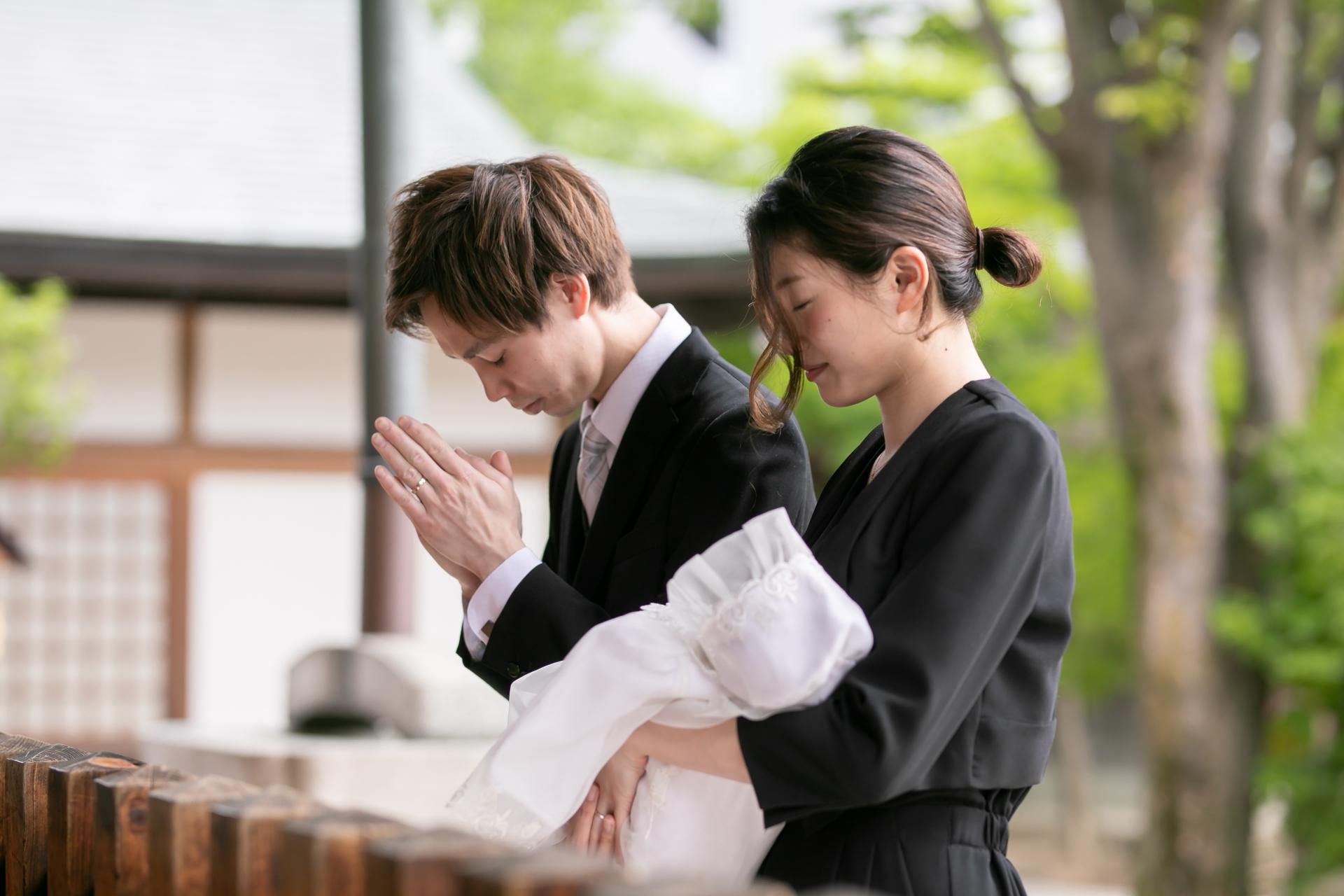 kamiFURIお宮参りの様子