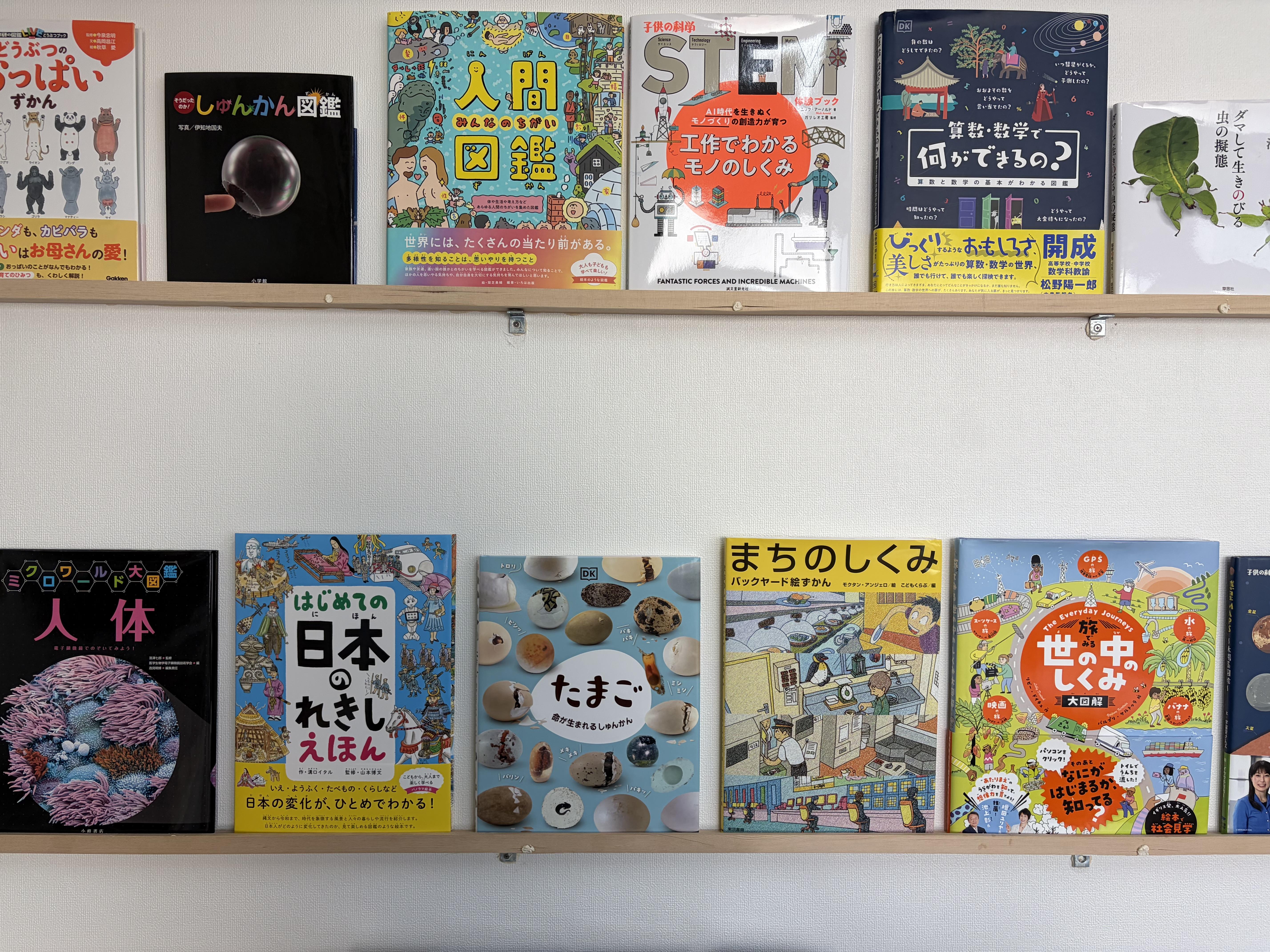 科学やロボットにまつわる図鑑や児童書