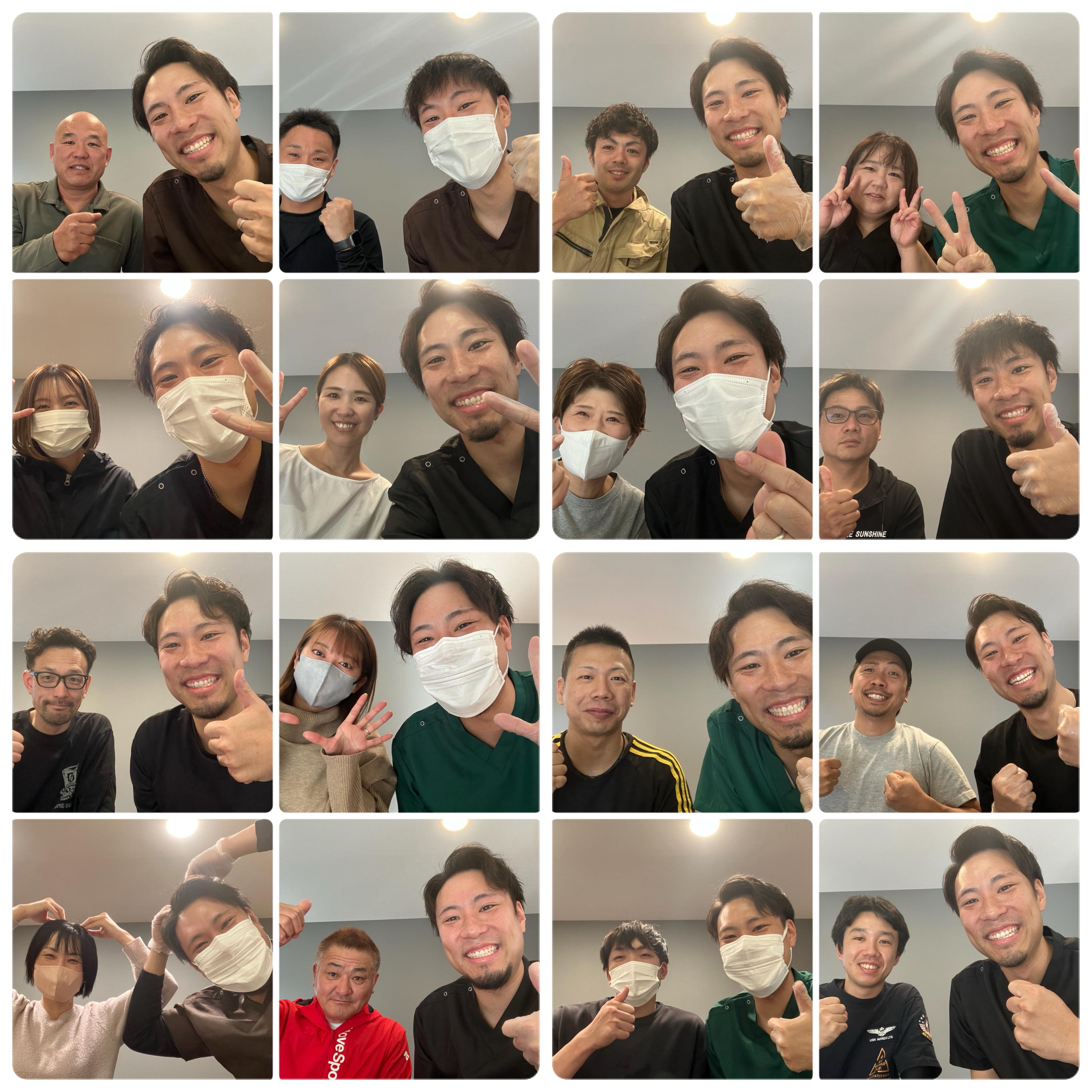 慢性的な肩こり・腰痛に悩む患者さんの様子