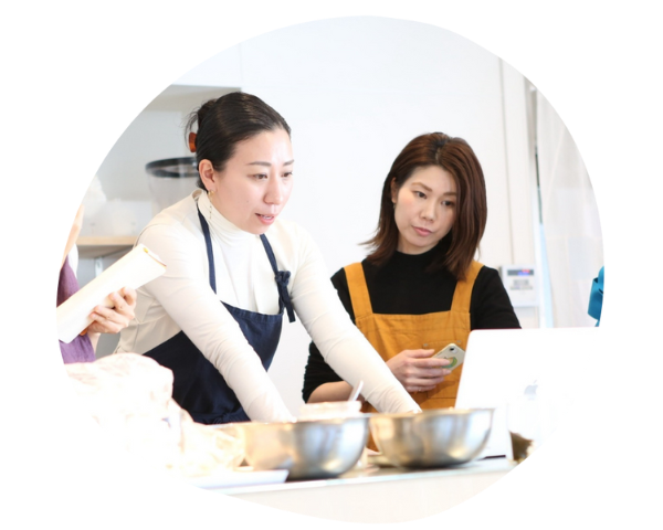 現役講師から直接指導の様子