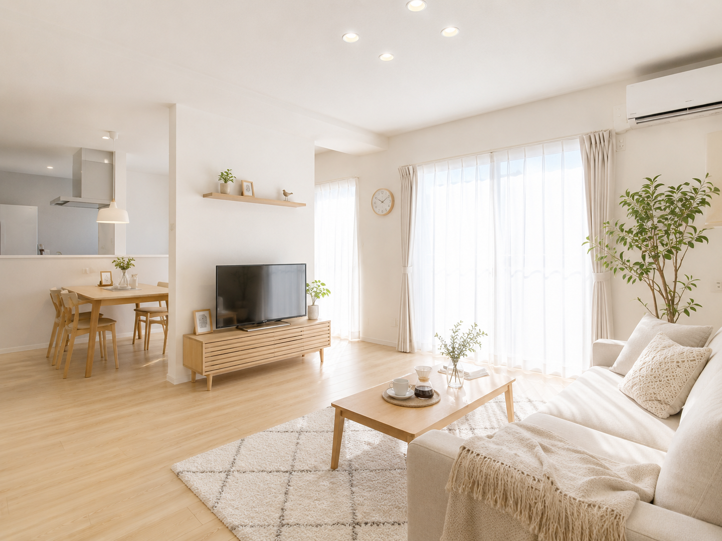 LDKクロス貼り替え・内装リフォームの料金案内｜Maison Interior