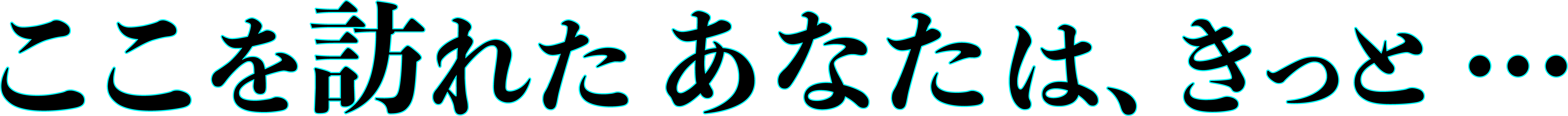 ここを訪れたあなたは、きっと・・・