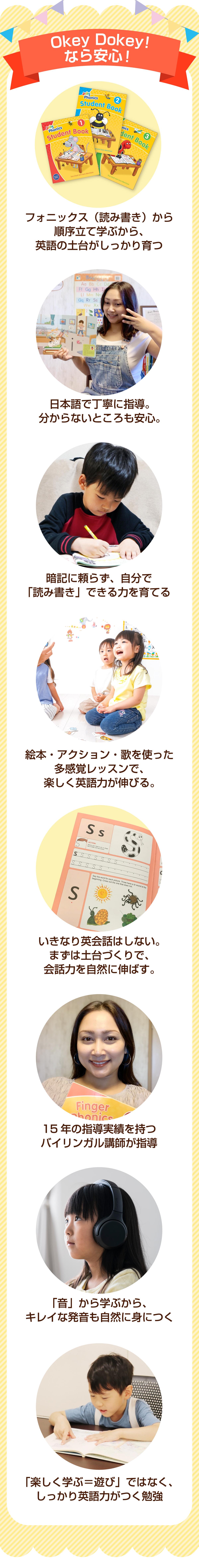 Okey Dokey！なら安心