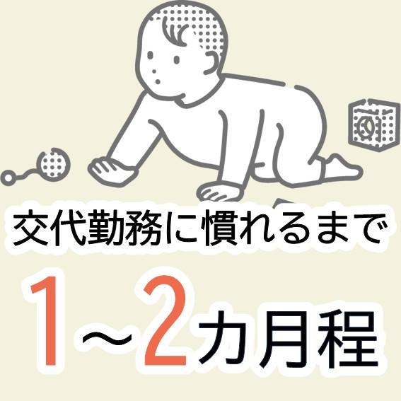 愛知県半田市、知多郡武豊町で鋼管製造職、鍛冶工、溶接工の新卒・転職者採用、求人を行う阿波工業の勤務形態に慣れるまでの期間。