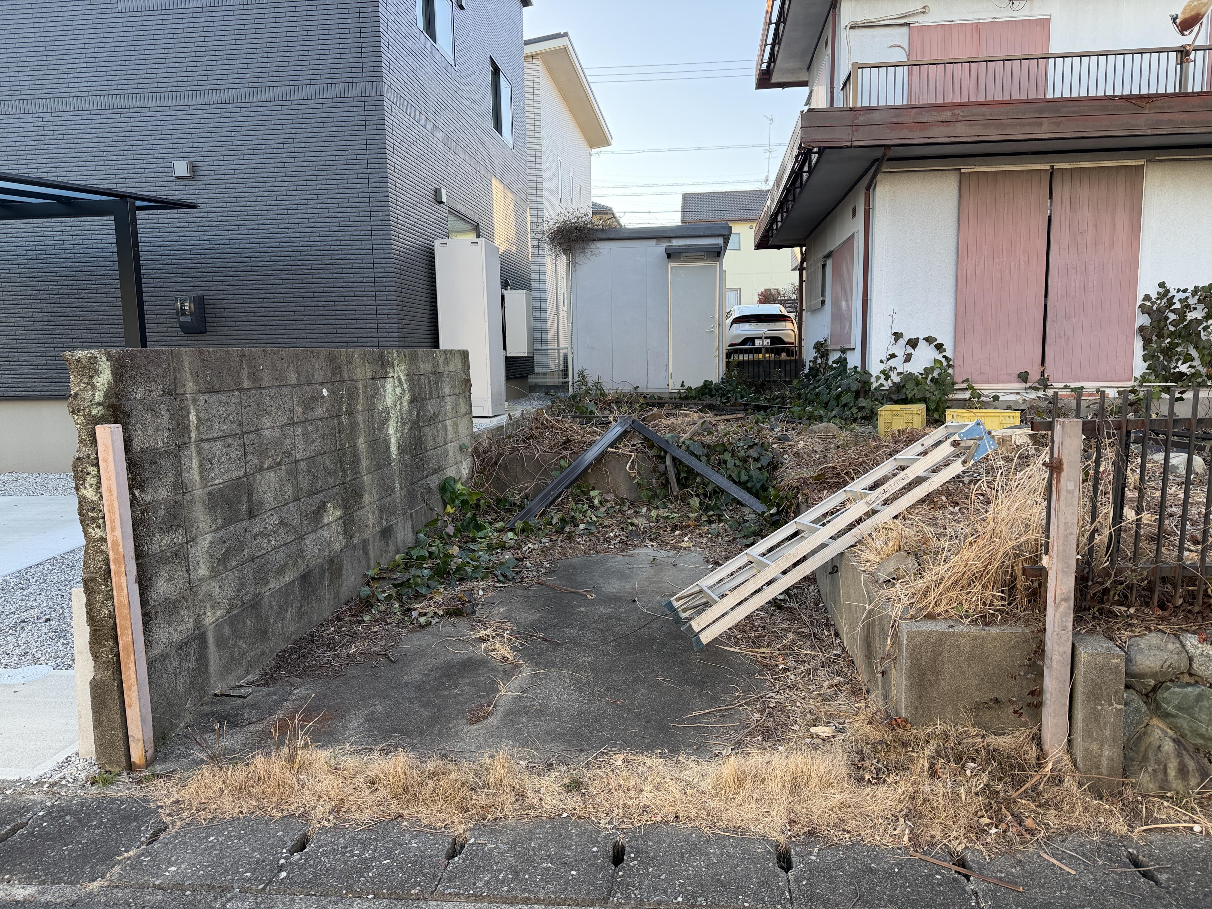 遠州おたすけ隊のカーポートの撤去（アフター）