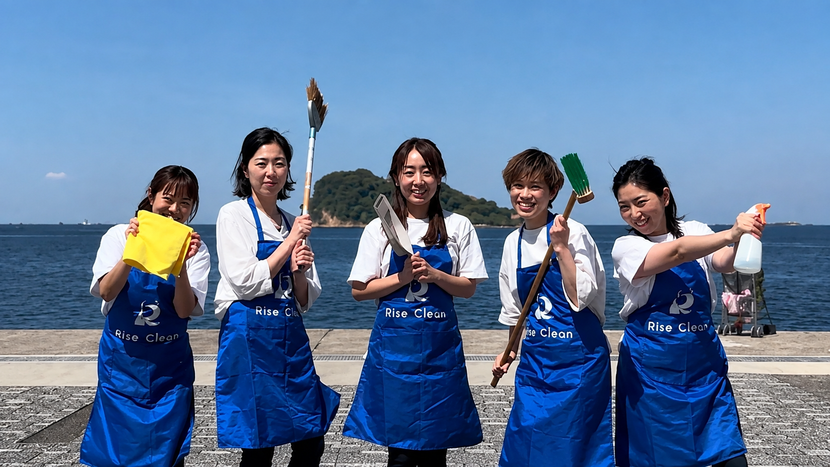 Rise Cleanの女性スタッフ