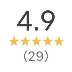Google Maps rating of 4.9 stars with 29 reviews for Soramame Seitai Clinic in Takarazuka near Osaka