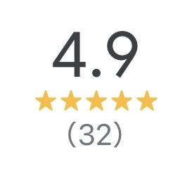 Google Maps rating of 4.9 stars with 32 reviews for Soramame Seitai Clinic in Takarazuka near Osaka
