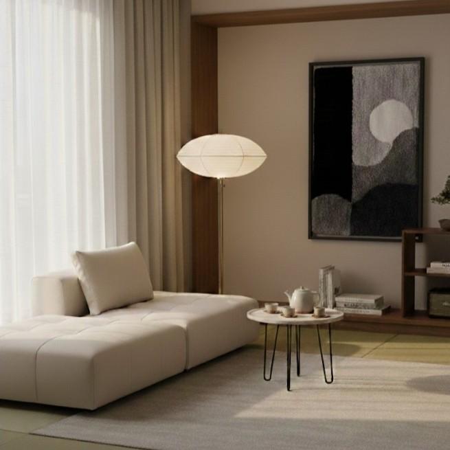 モノクローム(静寂)ラグマットの商品画像