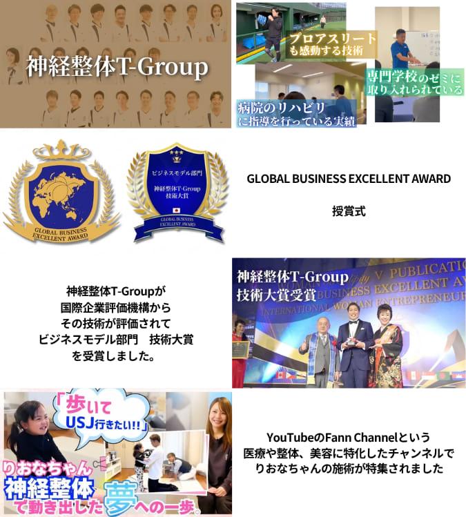 神経整体T-Groupの技術はプロアスリートも感動し、病院のリハビリに指導をして、専門学校のゼミにも導入されています。