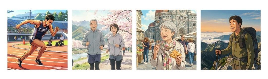 股関節痛が改善して人生を楽しんでいる人達