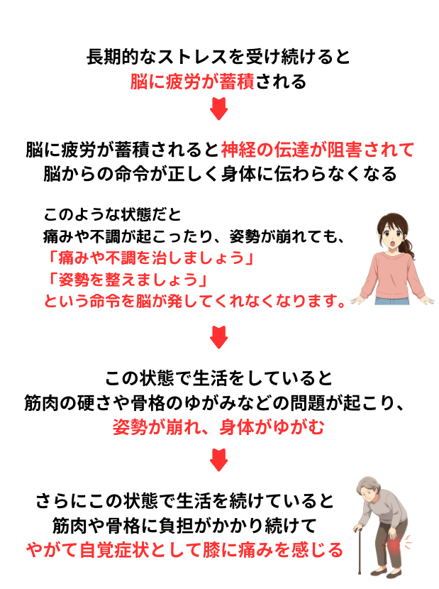 ストレスが身体に与える影響