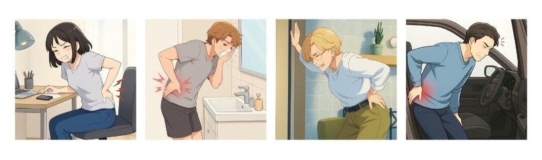 腰痛で悩んでいる人達