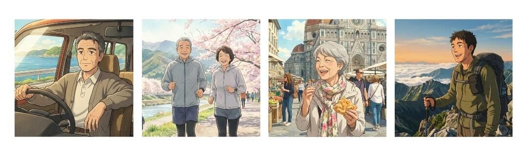 坐骨神経痛が改善して人生を楽しんでいる人達