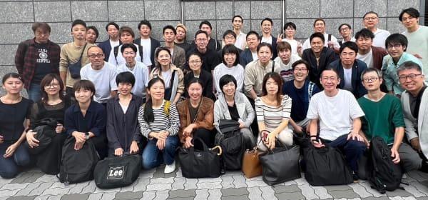 2024年9月28日に行われた神経整体T-Groupの研修後に撮影した集合写真