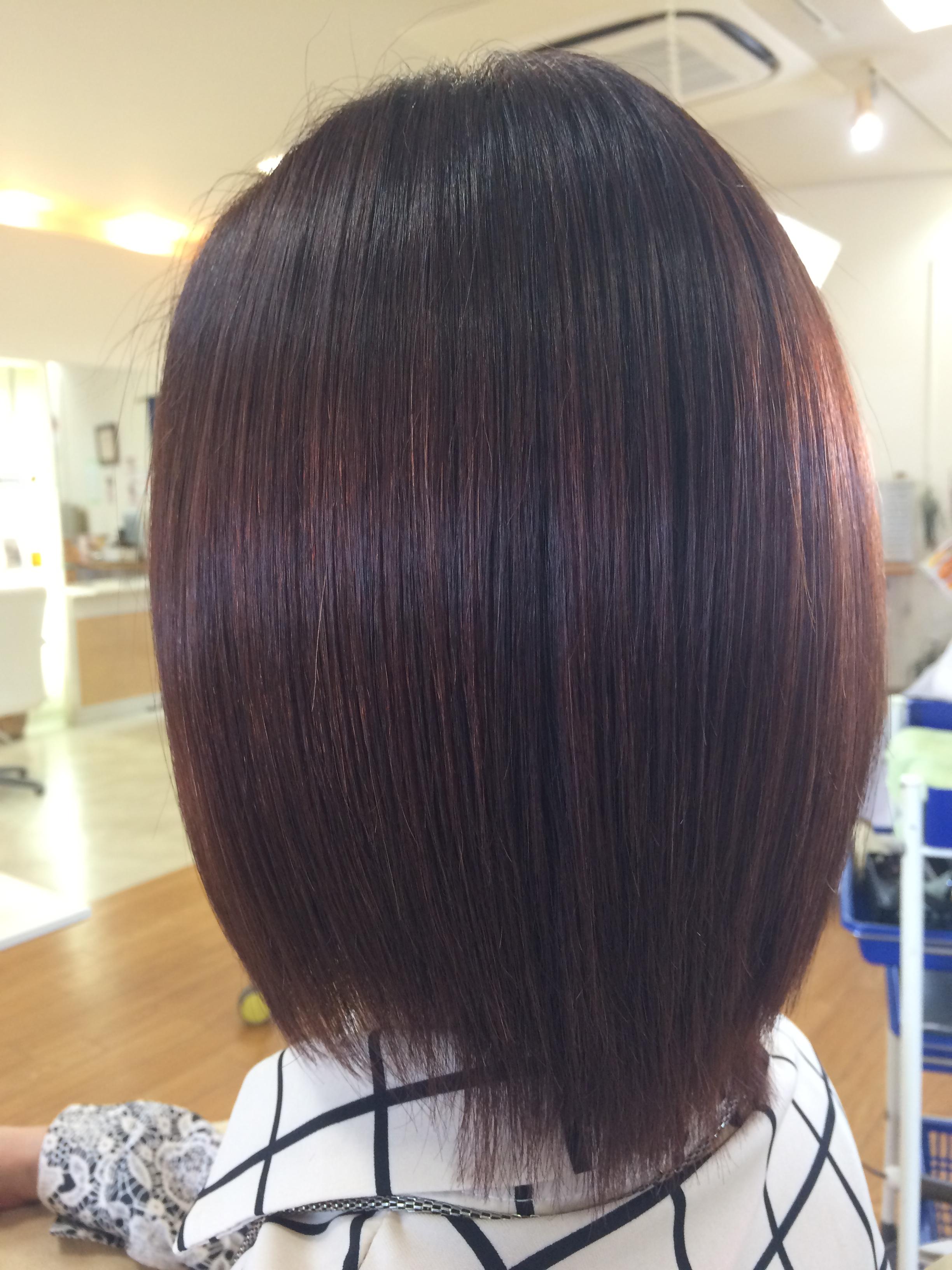 髪質改善カラー