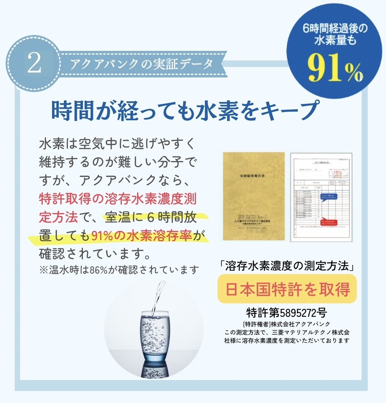 ジャバジャバ使える水素水！アクアバンク