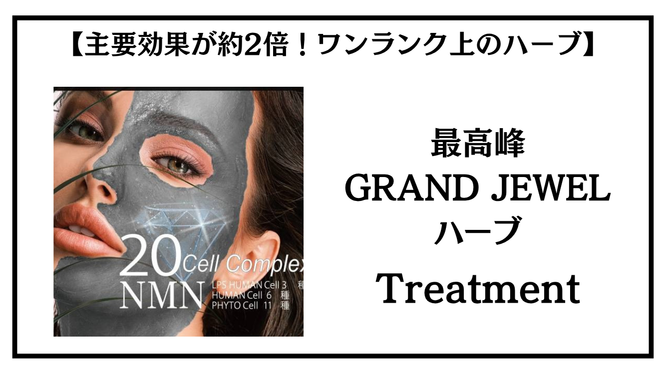 リアボーテグランジュエルの黒いパックを半分の顔にぬって正面をむいている