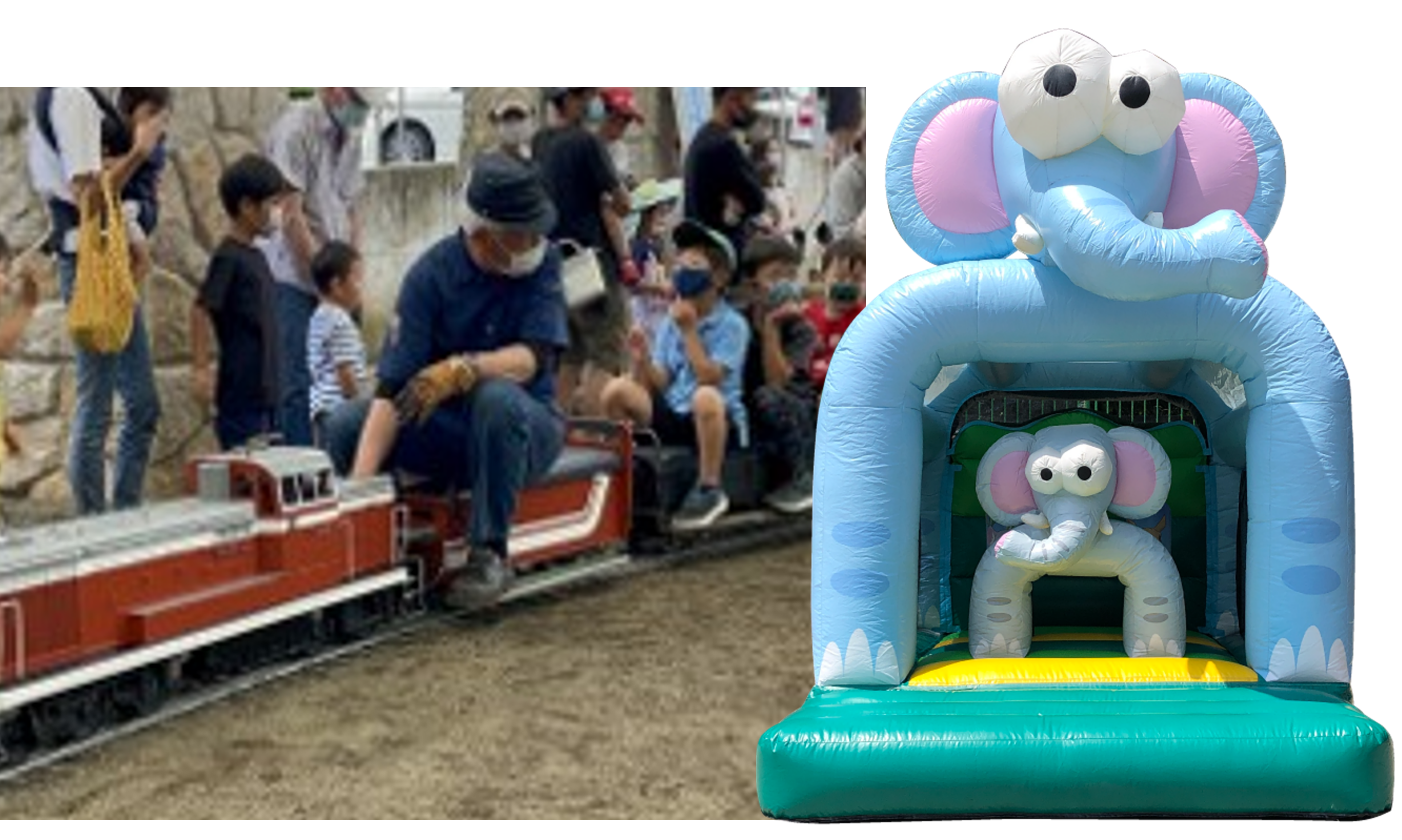 SL乗車体験の様子