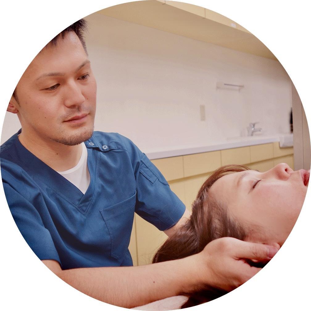 大阪市北区南森町の整骨院での保険施術