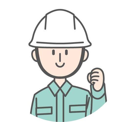 工場マシンオペレーター　イラスト