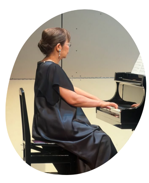 四国大学短期大学部音楽科教授のピアノレッスン