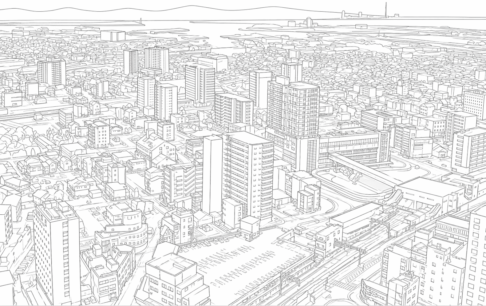 半田のまちなみ