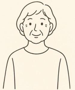 胃の不調でご来院の70代女性患者様の声