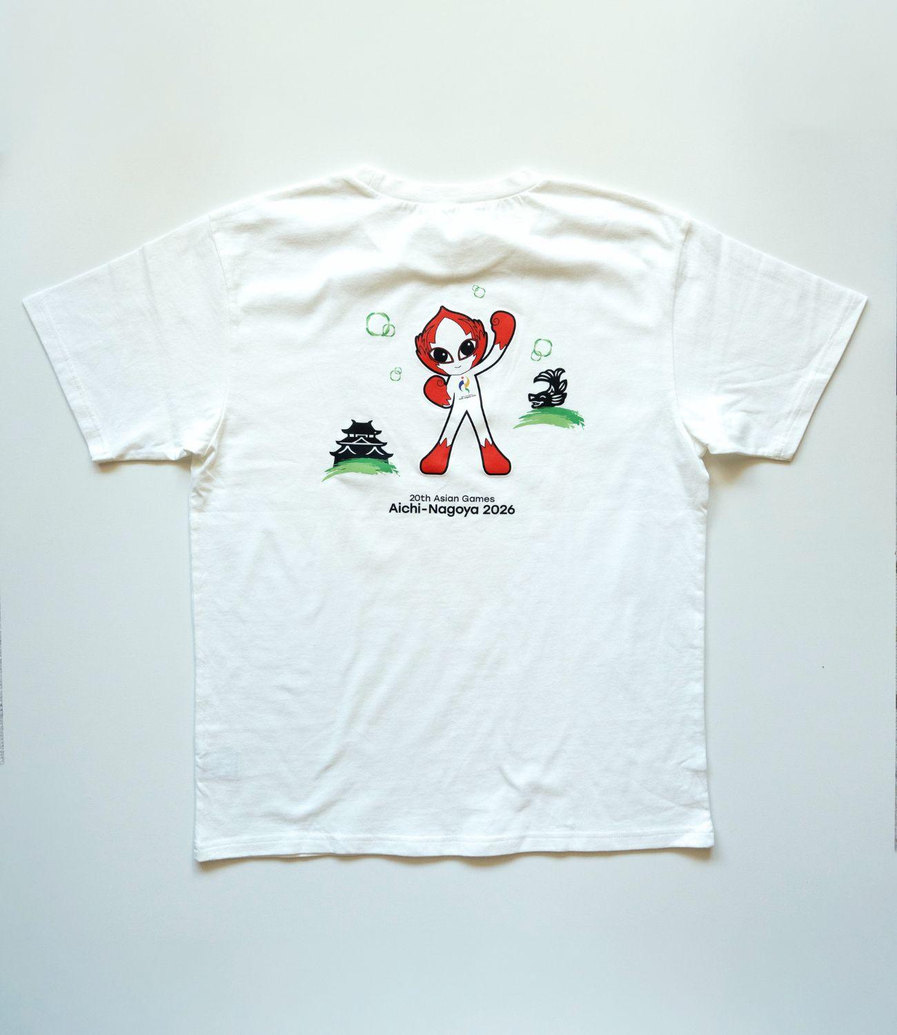 第20回アジア競技大会公式ライセンスグッズ　メモリー親子ペアTシャツ_Wの商品画像