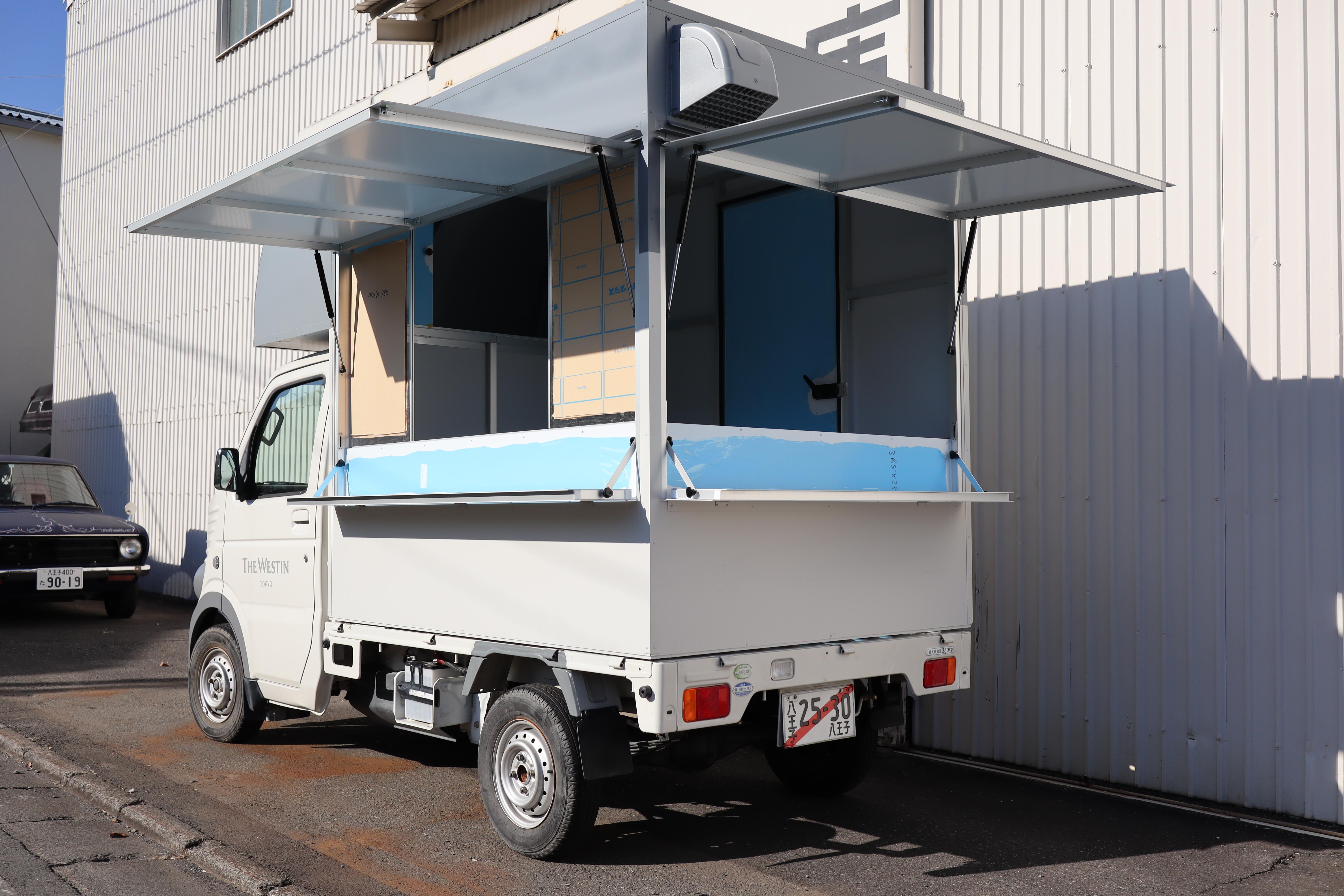 キッチンカーの厨房機器