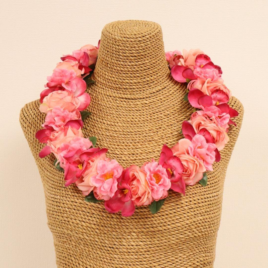 K-584-OL ﾛｰｽﾞ&ﾗｳﾝﾄﾞｼﾝﾋﾞｼﾞｳﾑﾚｲ ﾋﾟﾝｸの商品画像