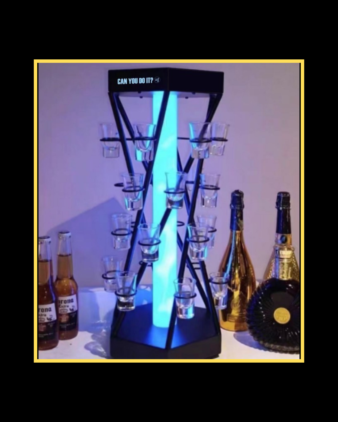 全長150cmのテキーラタワー　６０個 水商売本舗_テキーラタワー専門店