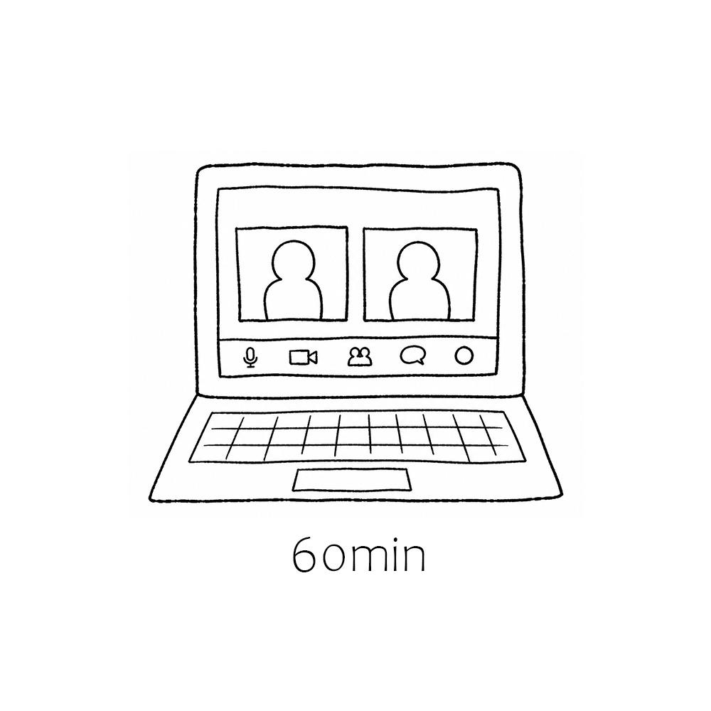 Zoomセッション【60分】の商品画像