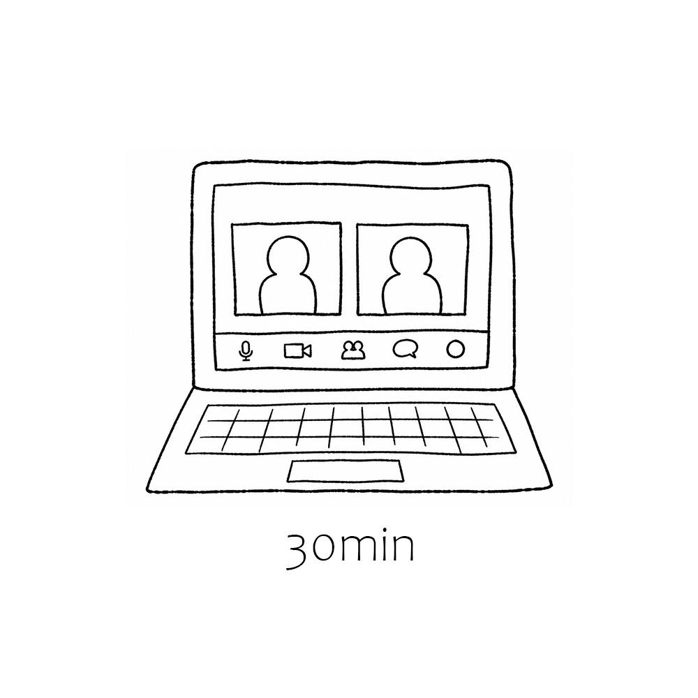 Zoomセッション【30分】の商品画像