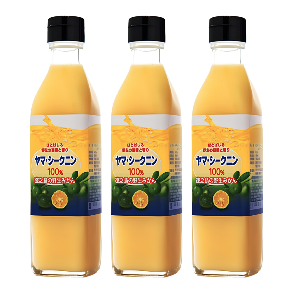 【3本セット】ヤマ・シークニン 300ml 徳之島の野生の山みかん果汁 ダイキチ食品の商品画像