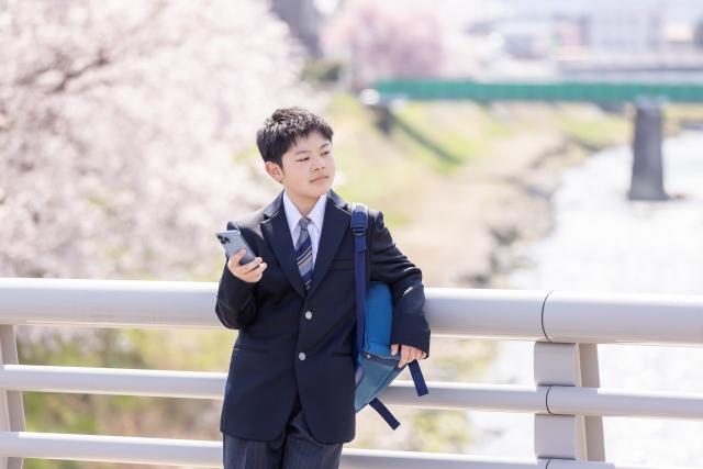 男子中学生