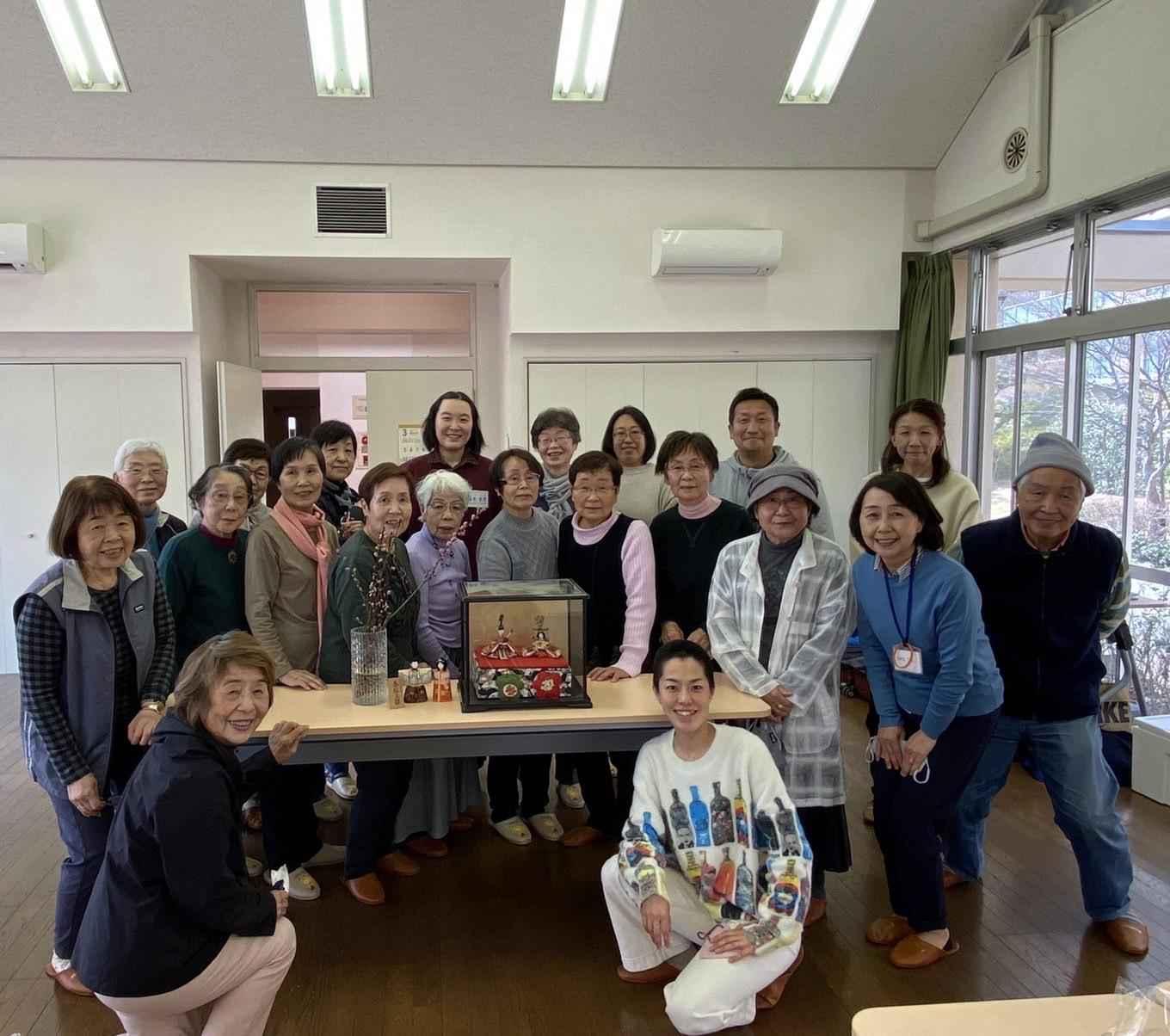 南大沢の高齢者体操教室OSA FIT参加者の笑顔
