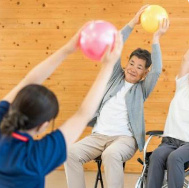 八王子南大沢で開催しているシニア向け体操教室OSA FITの様子