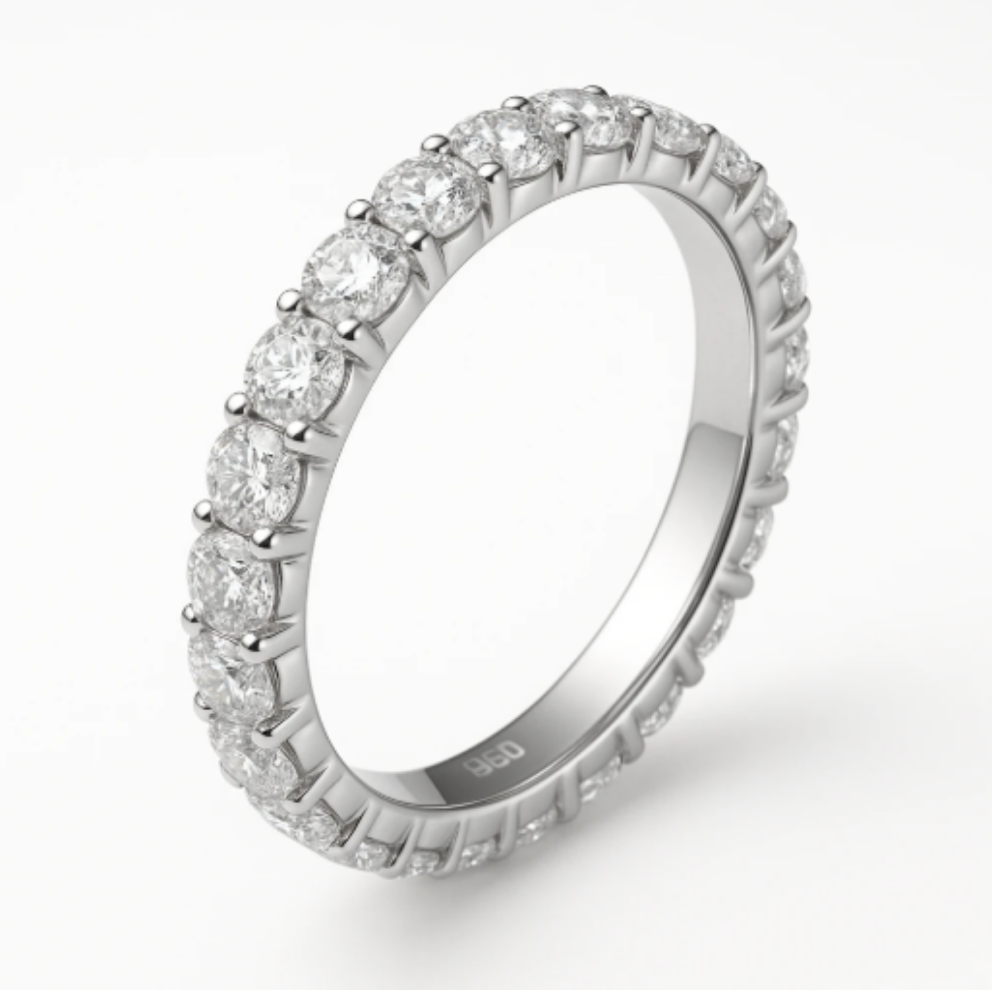 PT950ダイヤモンドエタニティリング 1.5ctの商品画像