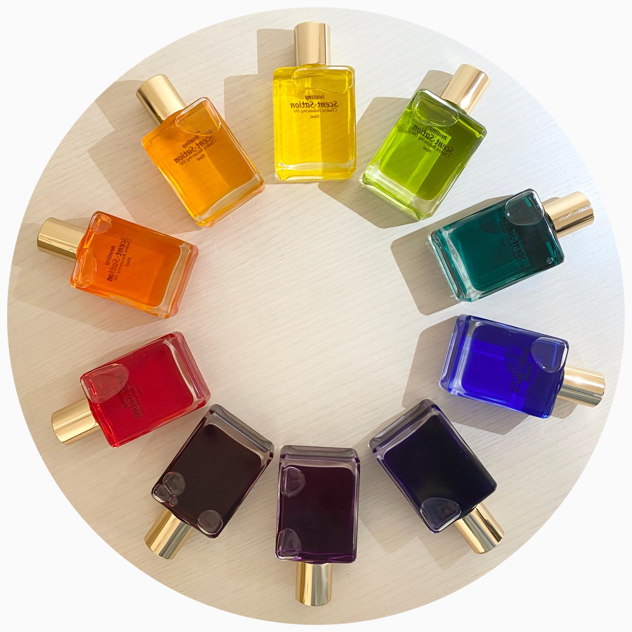 カラーボトルの色相環部分