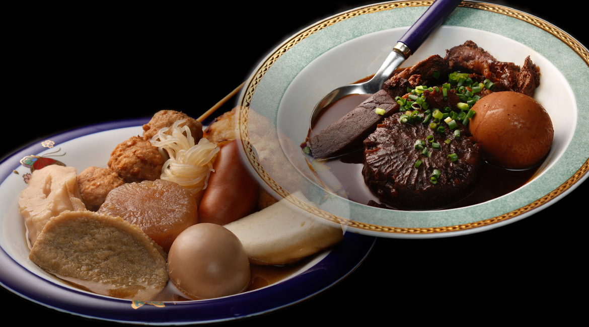 关东煮与八丁味噌关东煮｜Dining & Bar 一期一会（上野·汤岛）