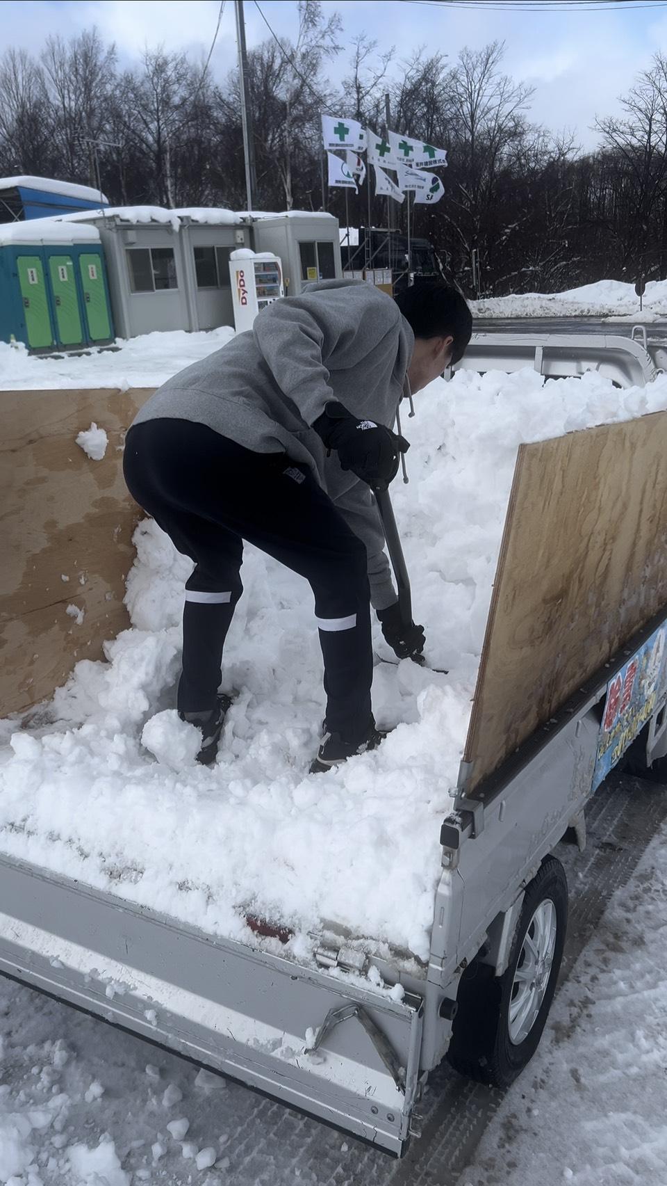 札幌の雪かき