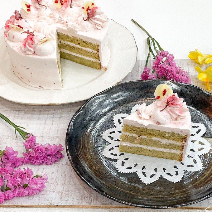 桜満開のデコレーションケーキ（5号サイズ）の商品画像