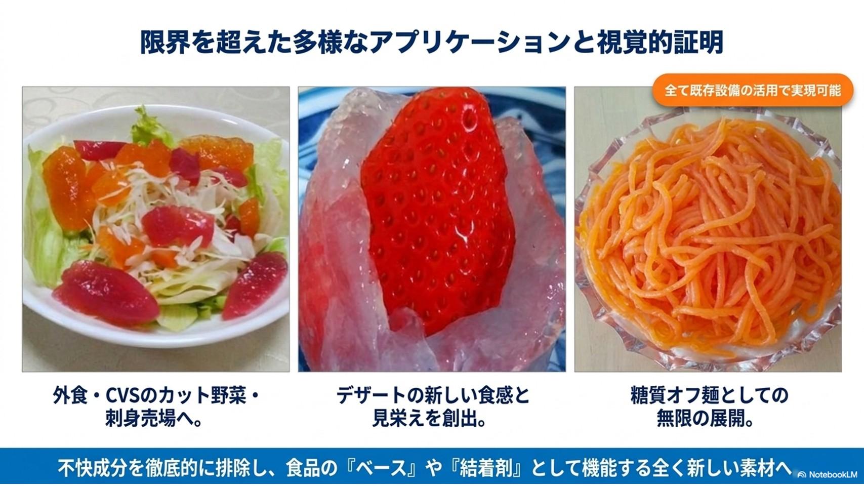 多様なアプリケーション