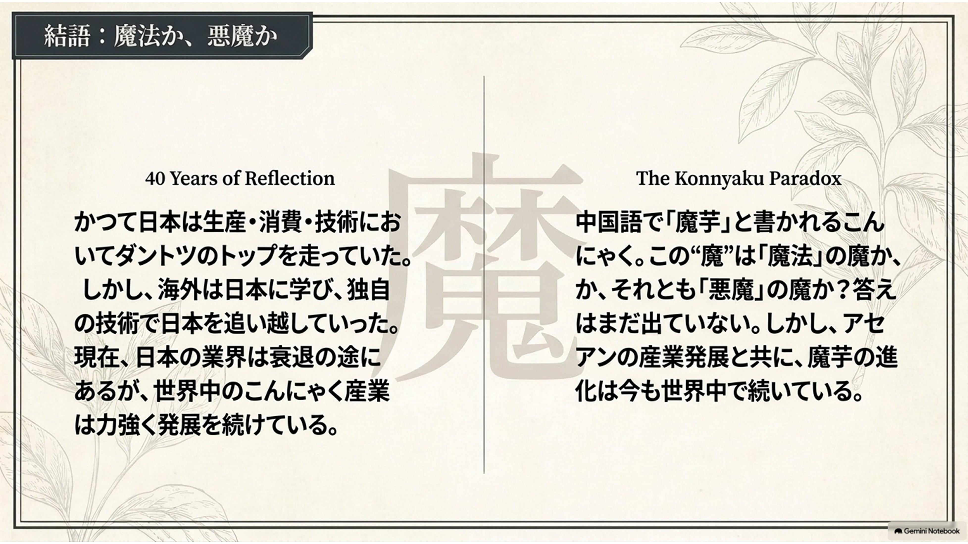 魔法か悪魔か
