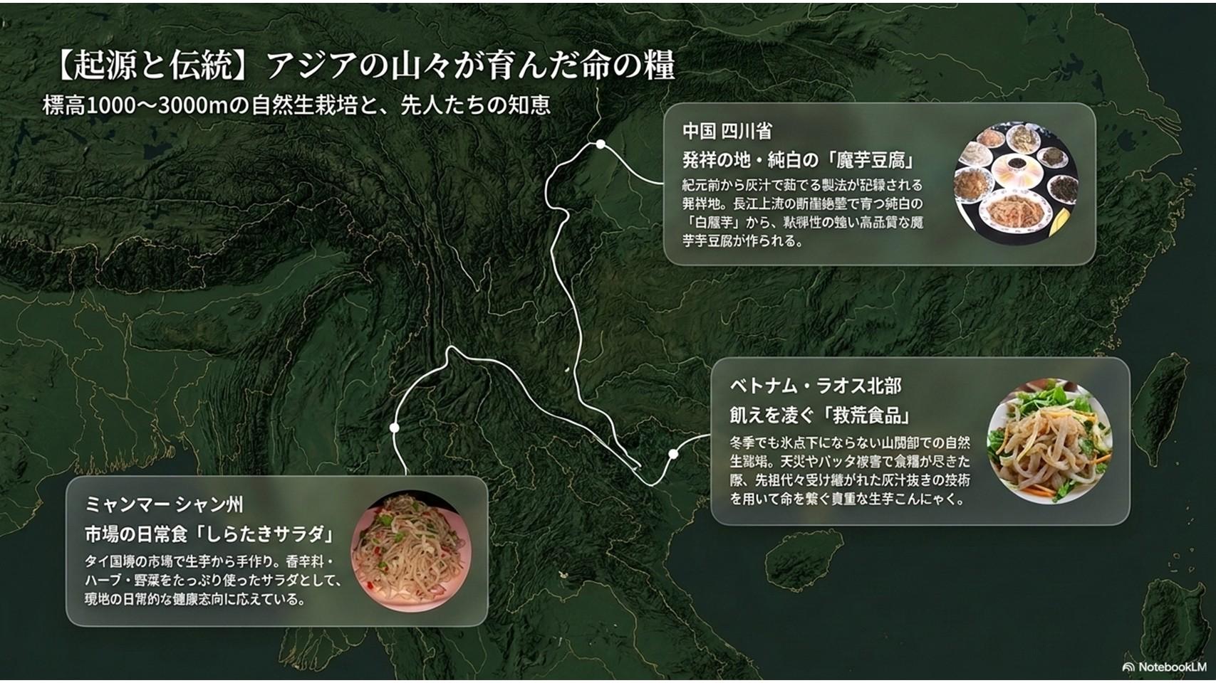 原産地のこんにゃく料理1